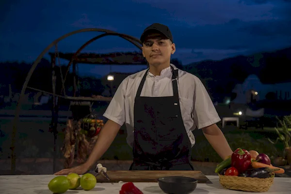 Chef Virginia Marín & Team